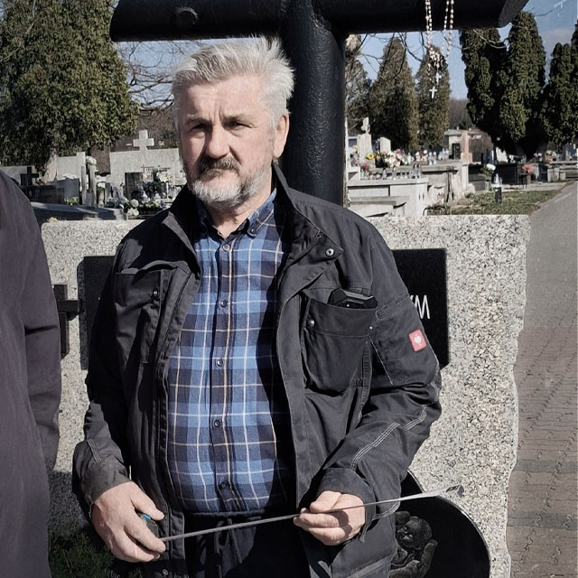 Założyciele firmy Kamieniarstwo Wiśniewski